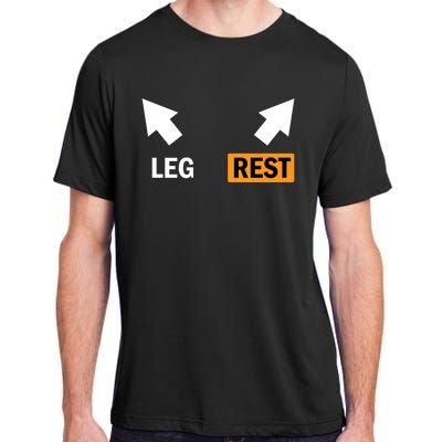 Leg Rests Naughty Dad Jokes Funny Adult Humor Dirty Dad Joke Adult ChromaSoft Performance T-Shirt