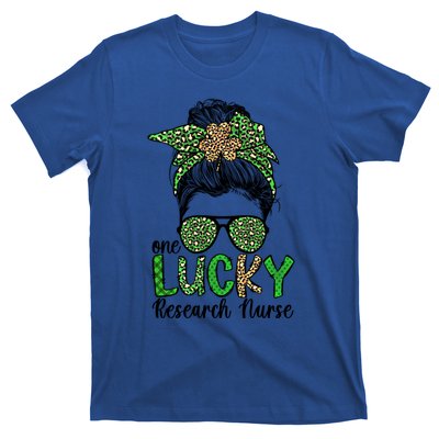 Lucky Research Nurse St Patricks Day Research Nursing Great Gift T-Shirt