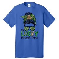 Lucky Research Nurse St Patricks Day Research Nursing Great Gift Tall T-Shirt