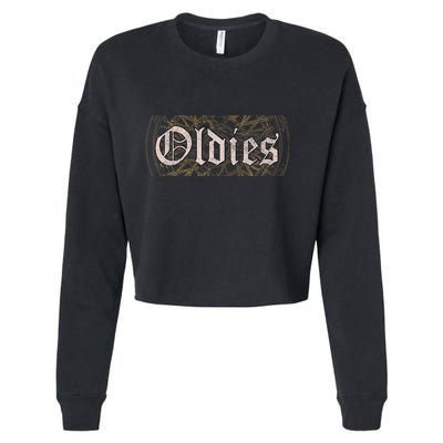 Lowrider Rim Oldies Cropped Pullover Crew
