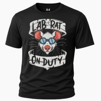Lab Rat On Duty. Hilarious Lab Technician Science Enthusiast Cooling Performance Crew T-Shirt
