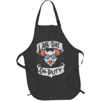 Lab Rat On Duty. Hilarious Lab Technician Science Enthusiast Apron