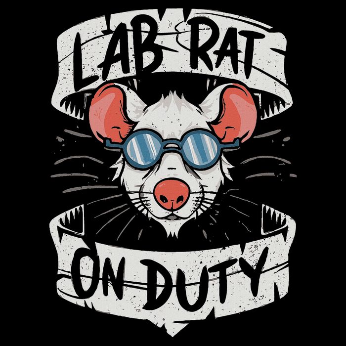 Lab Rat On Duty. Hilarious Lab Technician Science Enthusiast Impact Tech Backpack