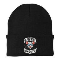 Lab Rat On Duty. Hilarious Lab Technician Science Enthusiast Beanie