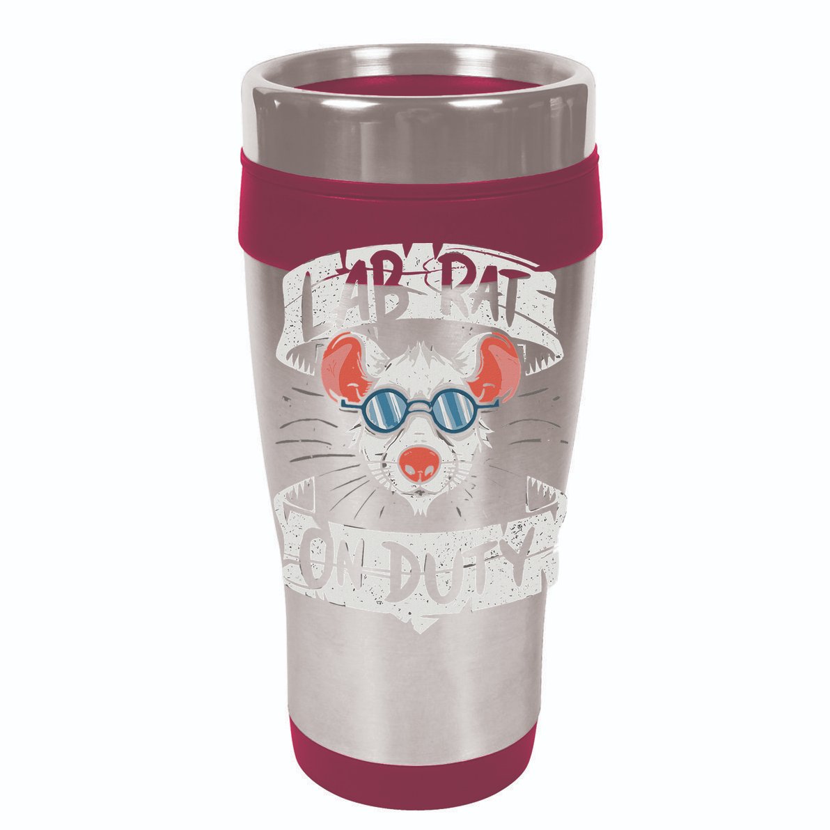 Lab Rat On Duty. Hilarious Lab Technician Science Enthusiast Mesh Reversible Basketball Jersey Tank