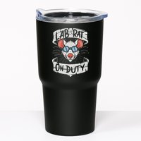 Lab Rat On Duty. Hilarious Lab Technician Science Enthusiast Tumbler