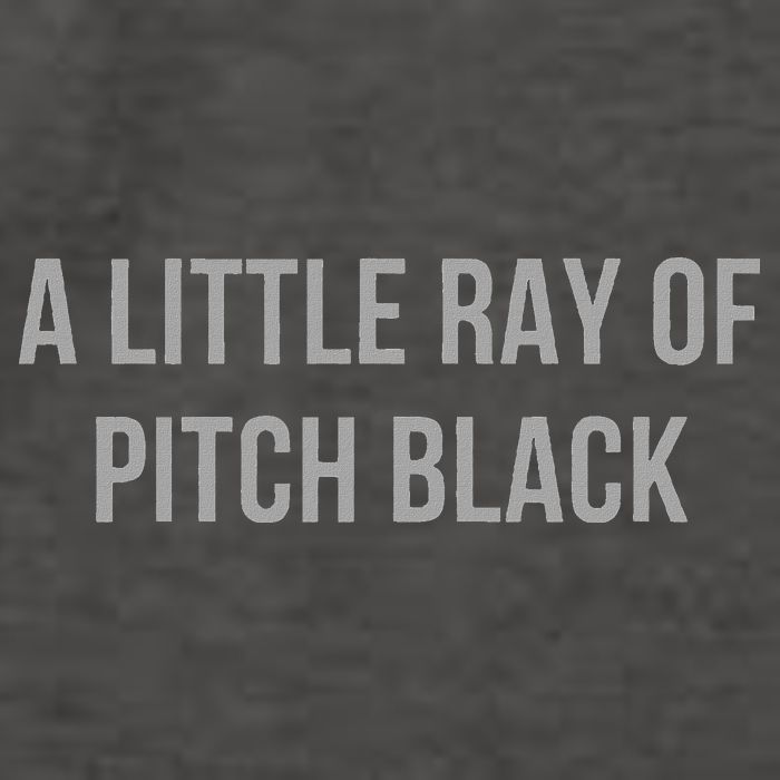 Little Ray Of Pitch Black Dark Humor Soul Sarcastic Sarcasm Vector Backpack