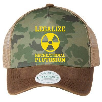 Legalize Recreational Plutonium Legacy Tie Dye Trucker Hat