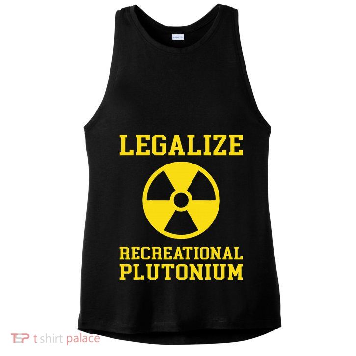 Legalize Recreational Plutonium Ladies PosiCharge Tri-Blend Wicking Tank