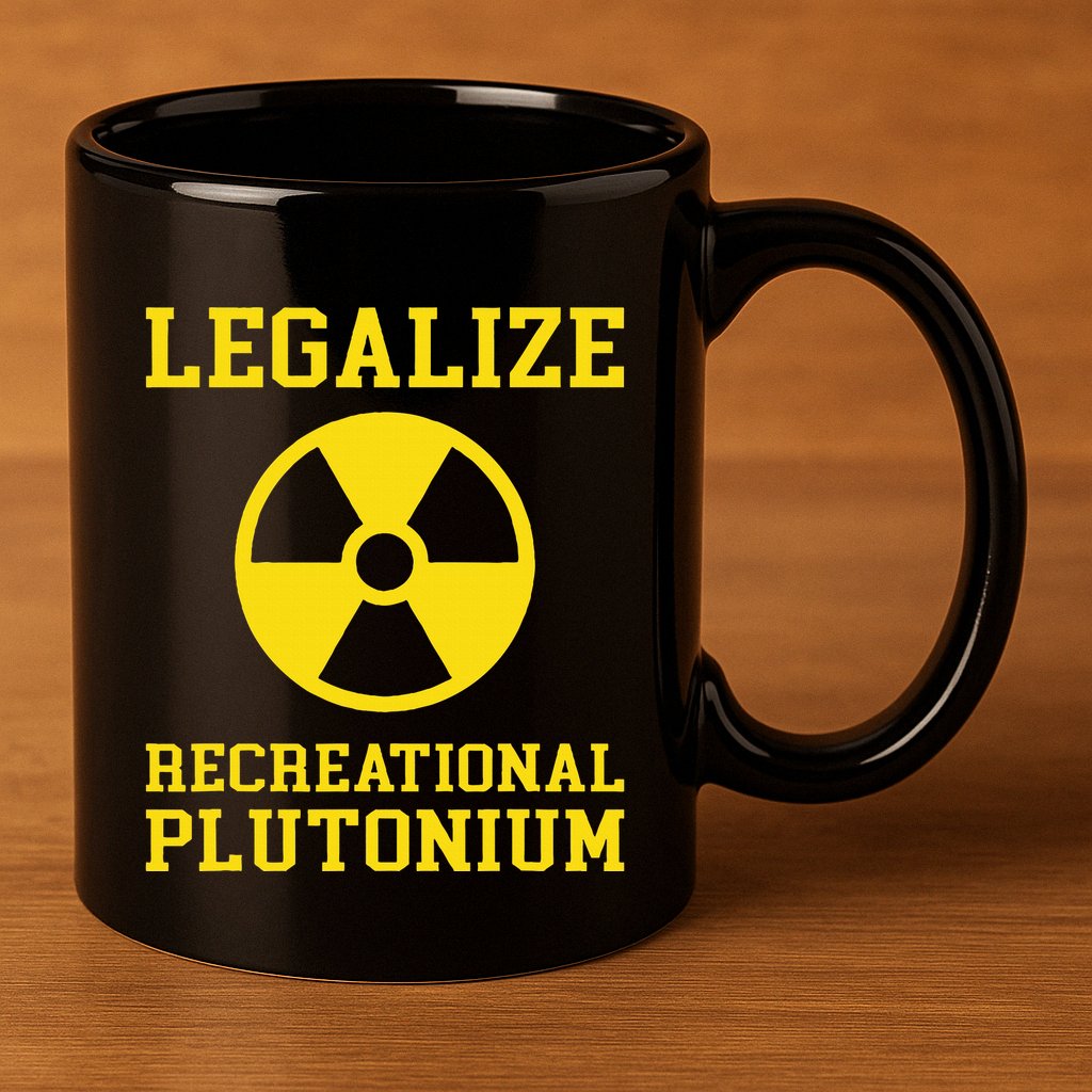 Legalize Recreational Plutonium 11oz C Handle Ceramic Mug