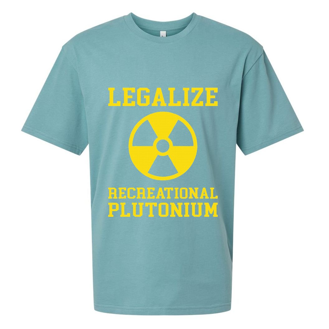 Legalize Recreational Plutonium Sueded Cloud Jersey T-Shirt