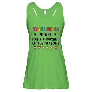 Litte Reasons Pediatric Oncology Nurse Appreciation Funny Gift Ladies Essential Flowy Tank