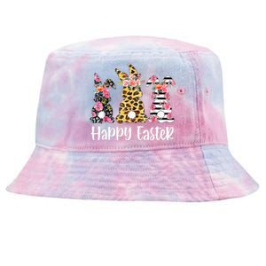 Leopard Rabbit Plaid Floral Easter Bunny Tie-Dyed Bucket Hat