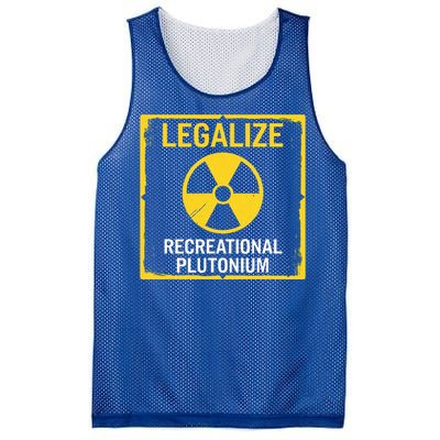 Legalize Recreational Plutonium Mesh Reversible Basketball Jersey Tank