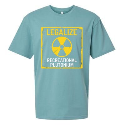 Legalize Recreational Plutonium Sueded Cloud Jersey T-Shirt