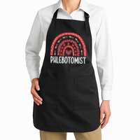 Leopard Rainbow Phlebotomist Phlebotomy Technician Tech RN Apron