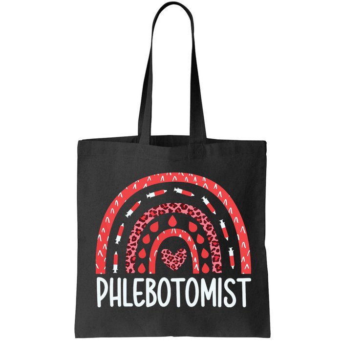 Leopard Rainbow Phlebotomist Phlebotomy Technician Tech RN Bag