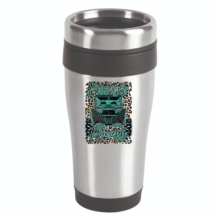 Leopard Rzr Passenger Princess Offroad Mud Up SXS Adventure  16oz Travel Tumbler