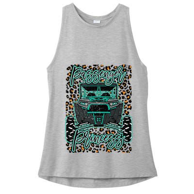 Leopard Rzr Passenger Princess Offroad Mud Up SXS Adventure  Ladies PosiCharge Tri-Blend Wicking Tank