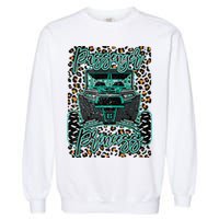 Leopard Rzr Passenger Princess Offroad Mud Up SXS Adventure  Garment-Dyed Sweatshirt