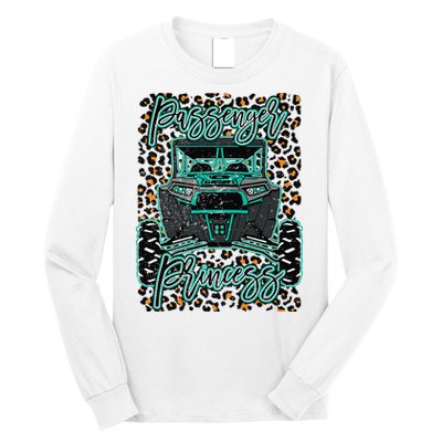 Leopard Rzr Passenger Princess Offroad Mud Up SXS Adventure  Long Sleeve Shirt