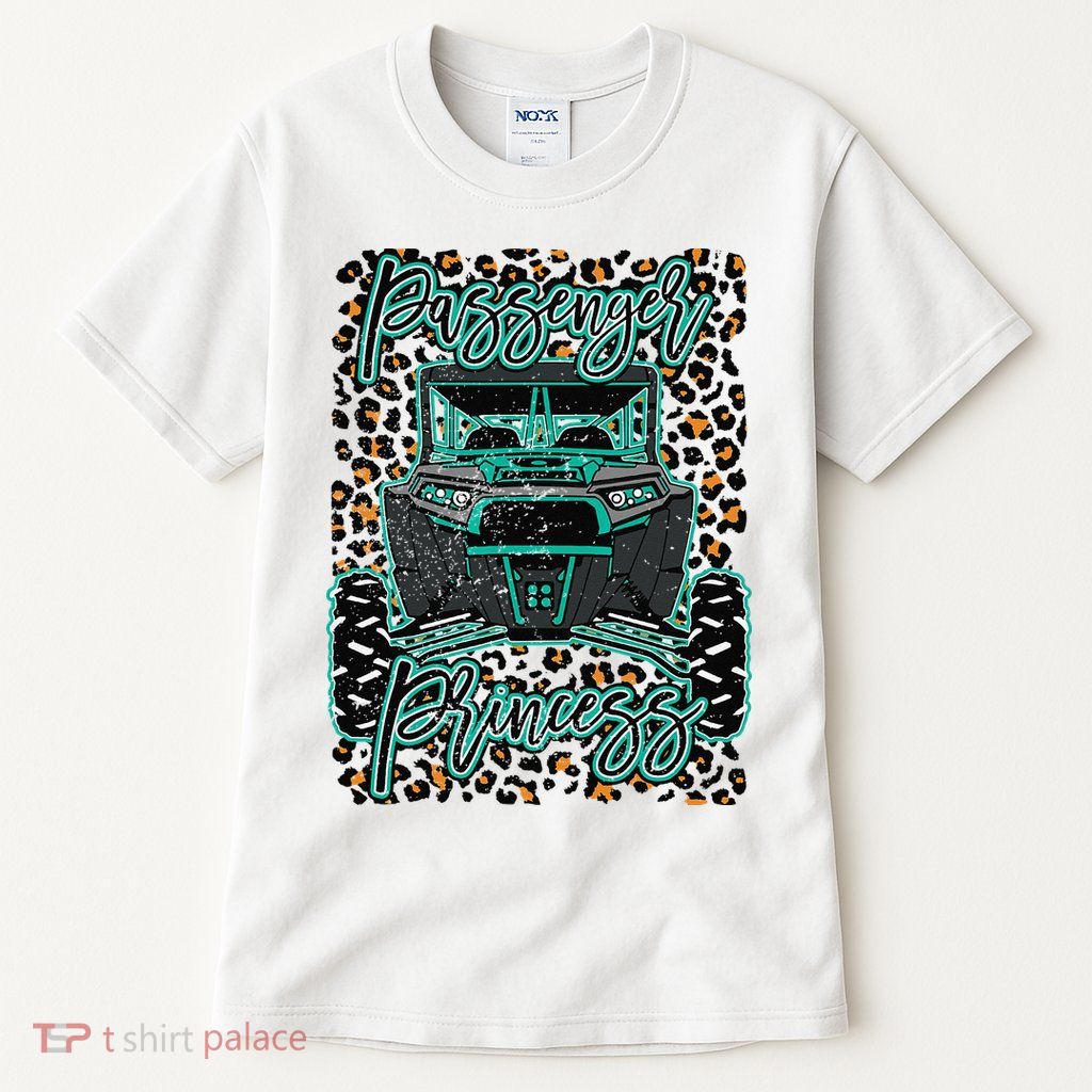 Leopard Rzr Passenger Princess Offroad Mud Up SXS Adventure  Tall T-Shirt