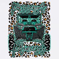 Leopard Rzr Passenger Princess Offroad Mud Up SXS Adventure  Sustainable Bucket Hat