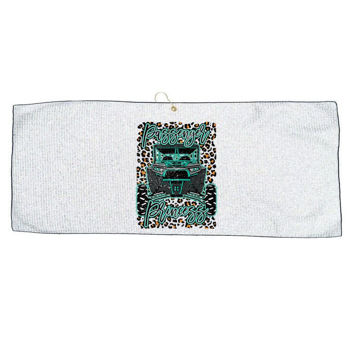 Leopard Rzr Passenger Princess Offroad Mud Up SXS Adventure  Large Microfiber Waffle Golf Towel
