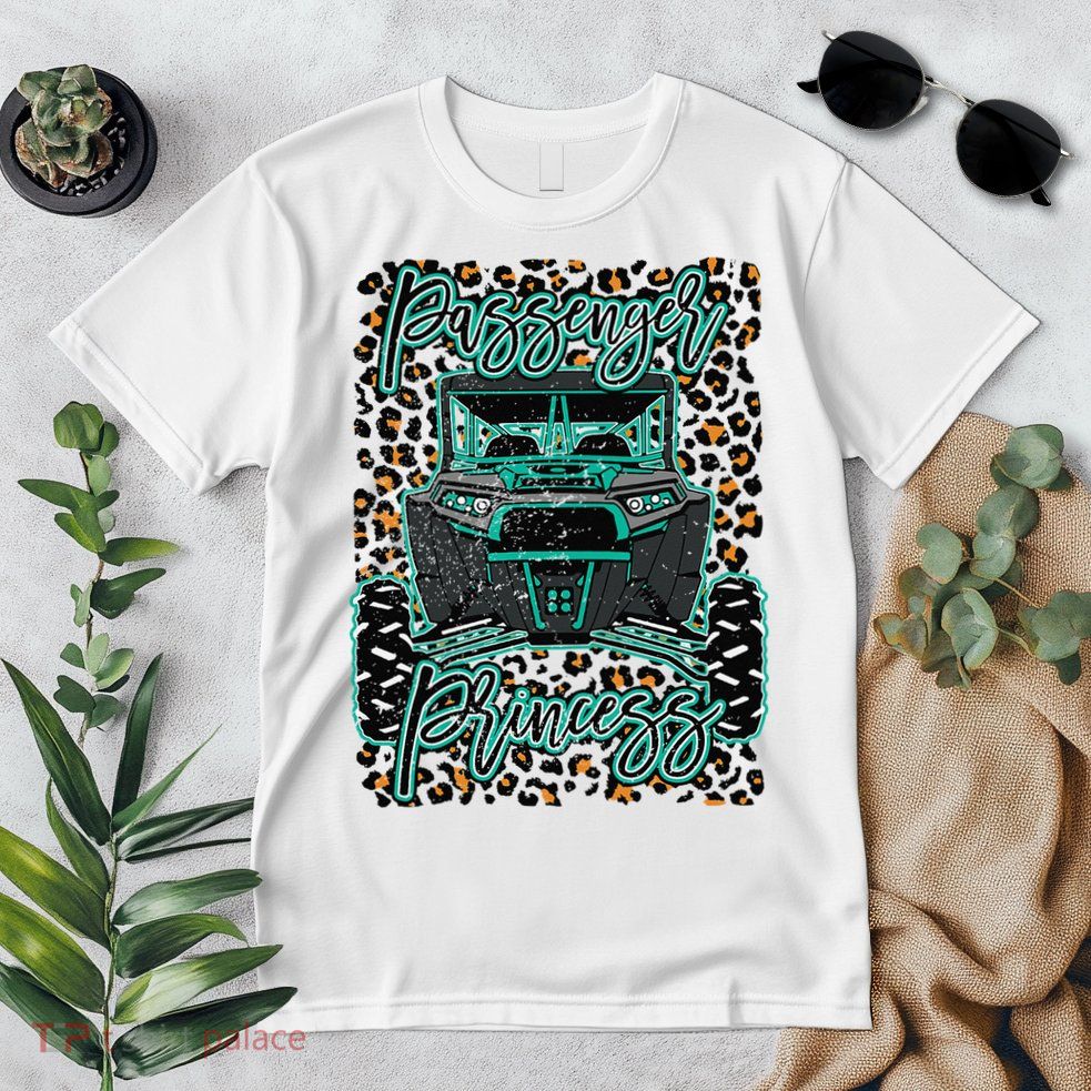 Leopard Rzr Passenger Princess Offroad Mud Up SXS Adventure  Premium T-Shirt
