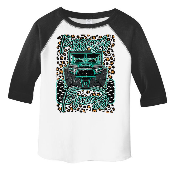 Leopard Rzr Passenger Princess Offroad Mud Up SXS Adventure  Toddler Fine Jersey T-Shirt