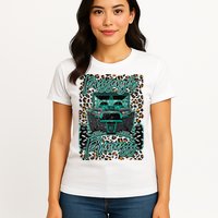 Leopard Rzr Passenger Princess Offroad Mud Up SXS Adventure  Womens T-Shirt
