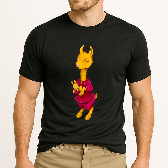 Llama Red Pajama Cooling Performance Crew T-Shirt