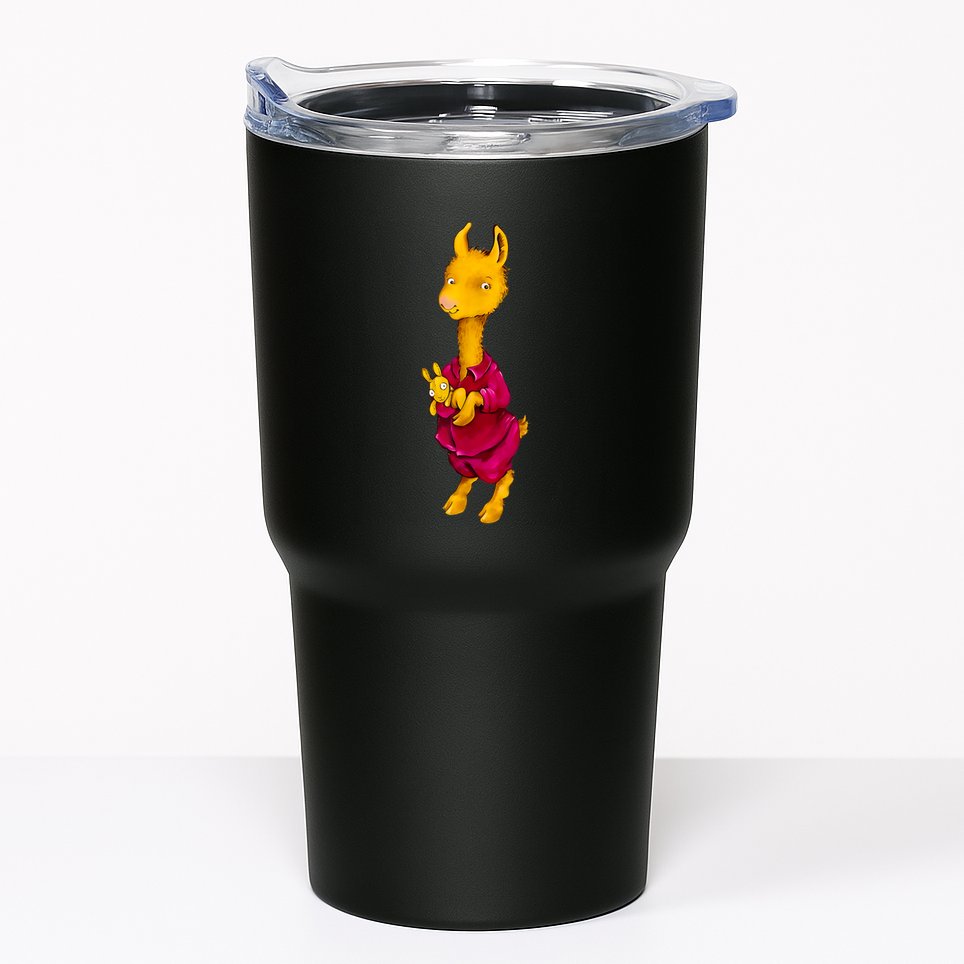 Llama Red Pajama Tumbler