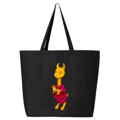 Llama Red Pajama 25L Jumbo Tote