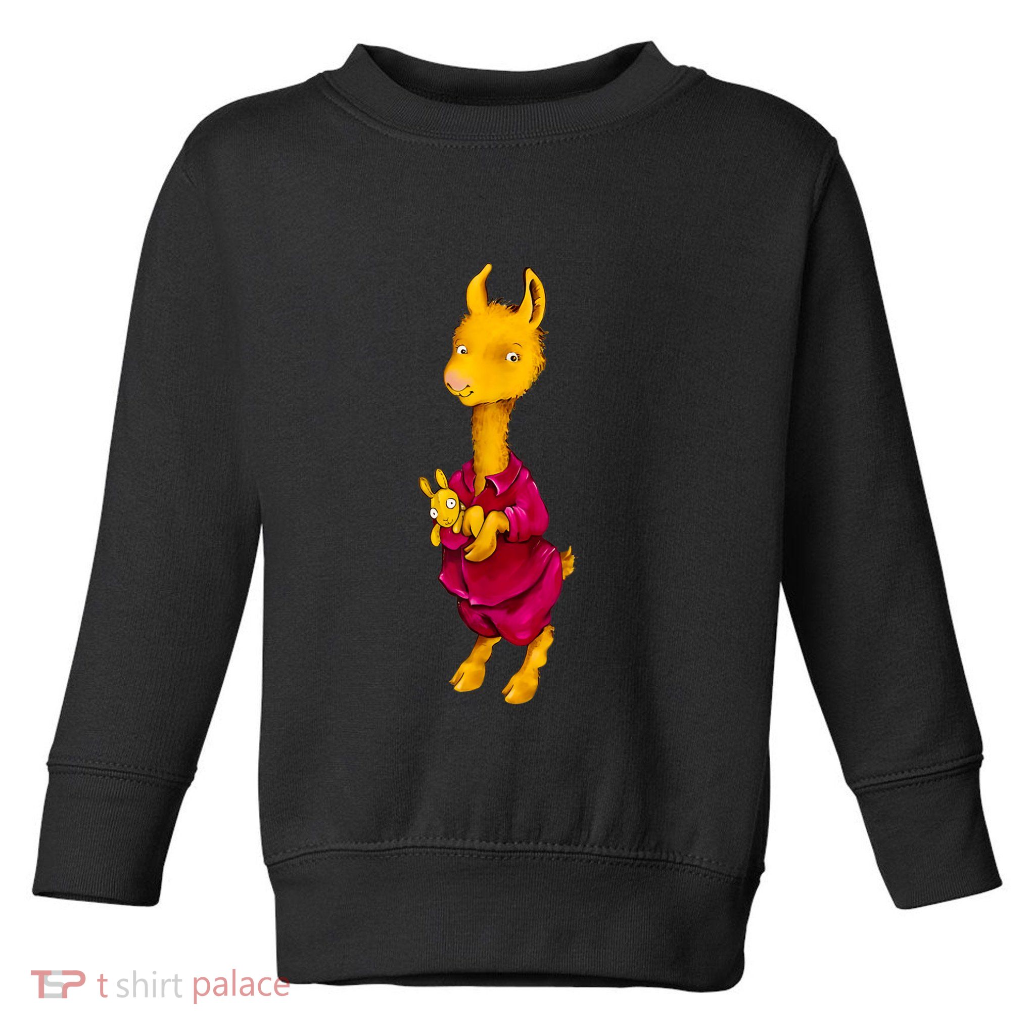 Llama Red Pajama Toddler Sweatshirt