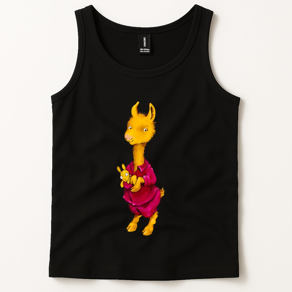 Llama Red Pajama Tank Top