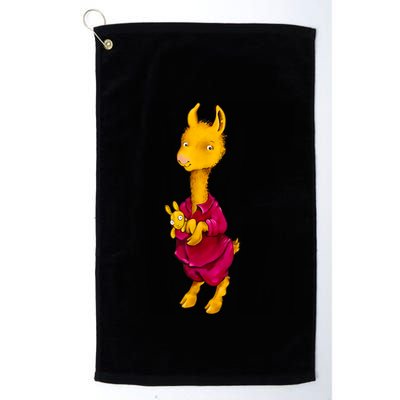 Llama Red Pajama Golf Towel