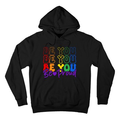 LGBT Retro Pride T Design Hoodie