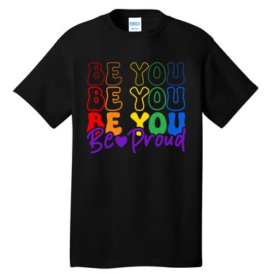 LGBT Retro Pride T Design Tall T-Shirt