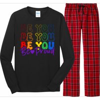 LGBT Retro Pride T Design Long Sleeve Pajama Set