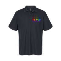 LGBT Retro Pride T Design Softstyle Adult Sport Polo