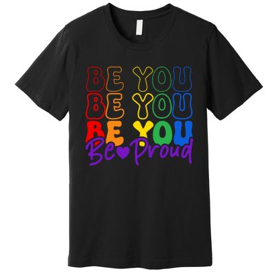 LGBT Retro Pride T Design Premium T-Shirt