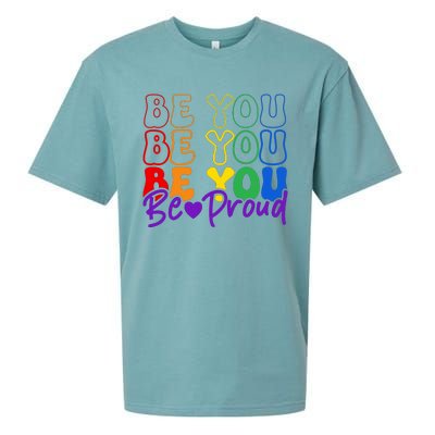 LGBT Retro Pride T Design Sueded Cloud Jersey T-Shirt