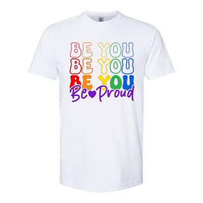 LGBT Retro Pride T Design Softstyle® CVC T-Shirt