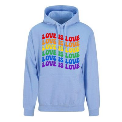 LGBT Retro Pride T Design Unisex Surf Hoodie