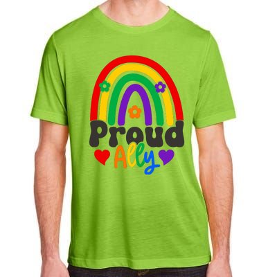 LGBT Retro Pride T Design Adult ChromaSoft Performance T-Shirt