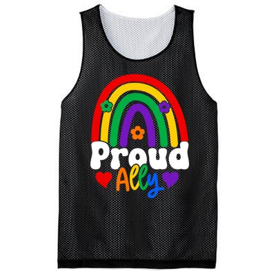 LGBT Retro Pride T Design Mesh Reversible Basketball Jersey Tank