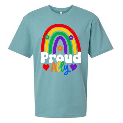 LGBT Retro Pride T Design Sueded Cloud Jersey T-Shirt