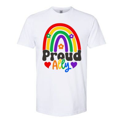 LGBT Retro Pride T Design Softstyle CVC T-Shirt