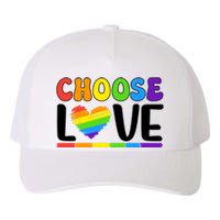 LGBT Retro Pride T Design Yupoong Adult 5-Panel Trucker Hat